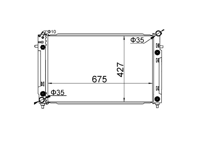Holden Commodore VT V8 Radiator / HD22038