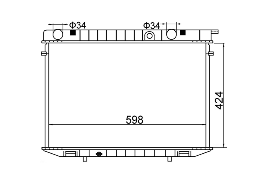 Holden Frontera 2-Door Radiator / HD22055