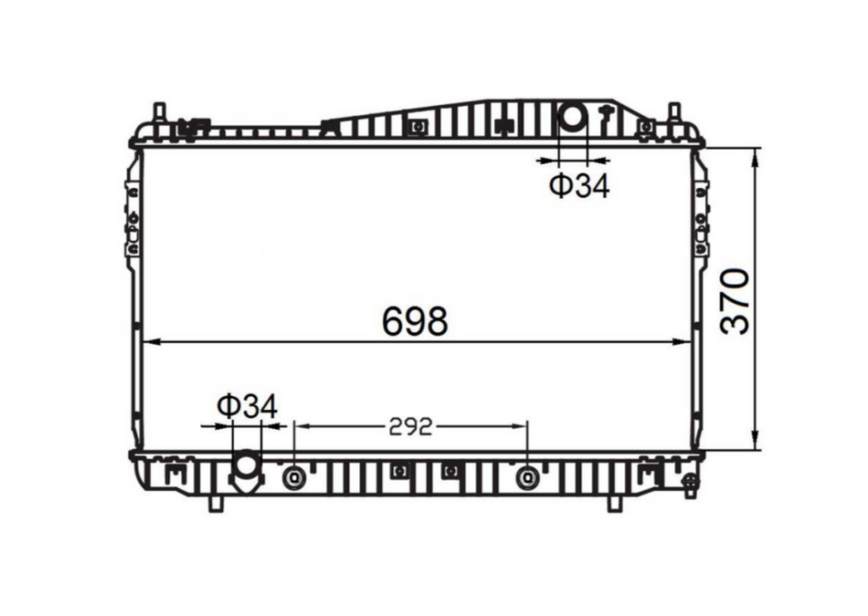 Holden Epica EP 4-Door Radiator / HD22057