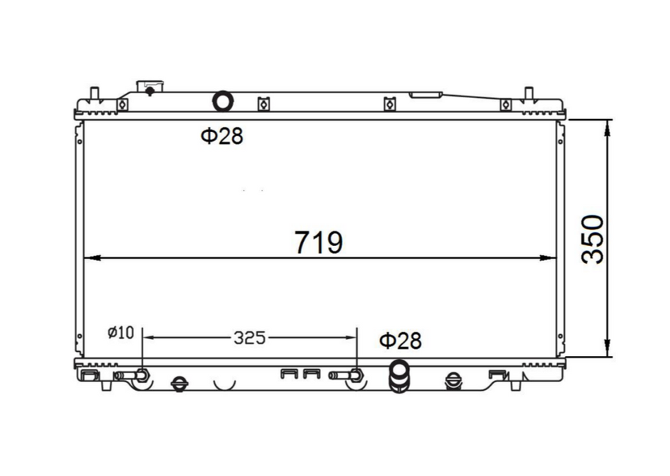 Honda Jazz Radiator / HO17052