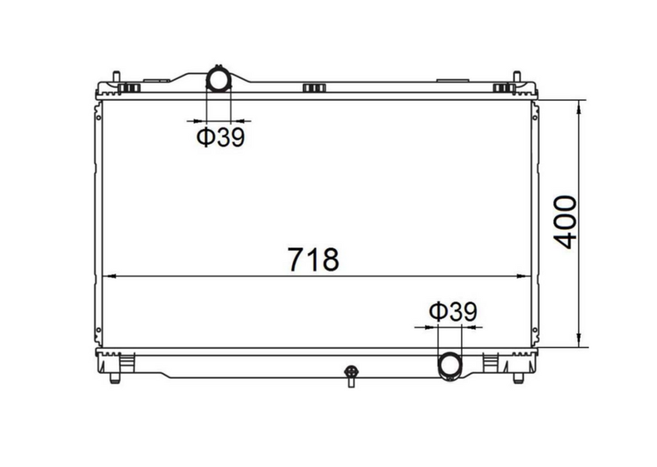 Lexus GS300 450H GRS190 GSW191 Radiator / LX13024