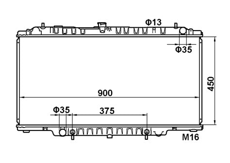 Nissan Patrol GU 2.8L Turbo Diesel Radiator / NI19055
