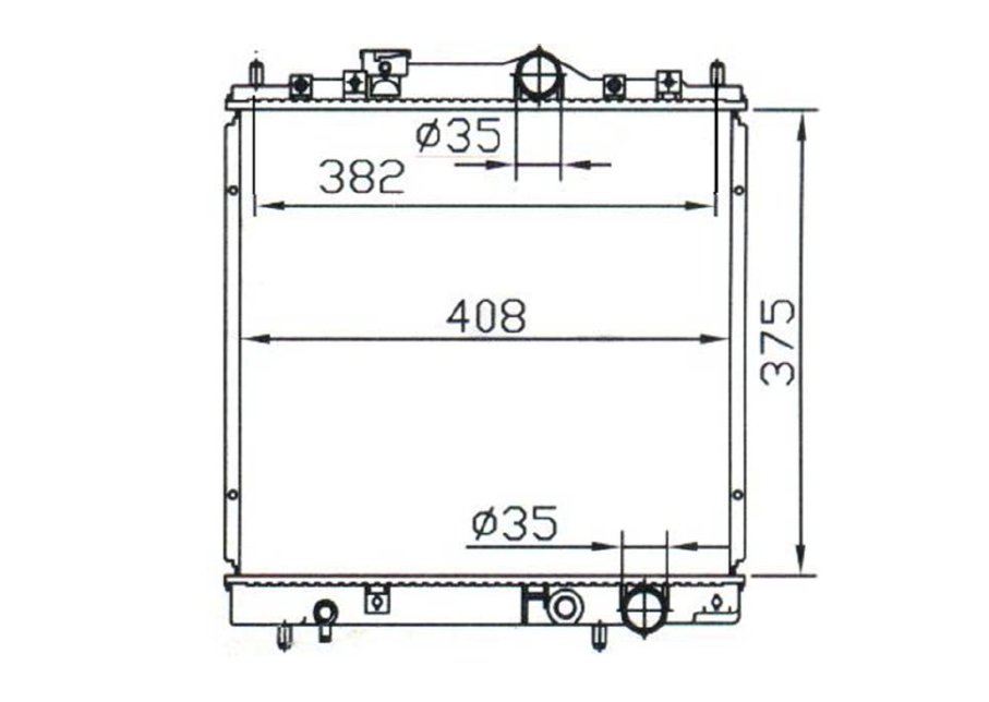 Proton Persona Manual Radiator / PT31012