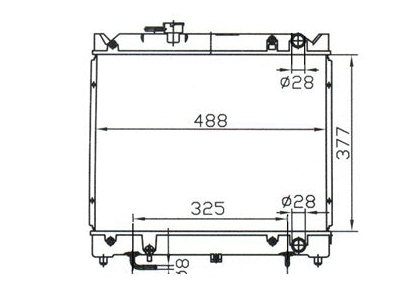 Suzuki Vitara TA01 Radiator / SZ24012