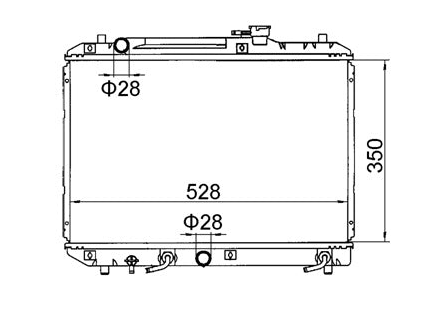 Suzuki Baleno SY416-2 SY416-3 Sedan Radiator / SZ24018