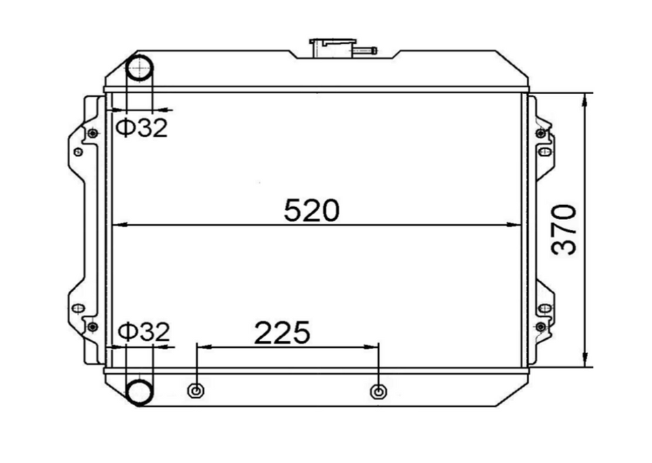 Toyota Corona ST141 RT142 Full Aluminium Radiator / TY18122A