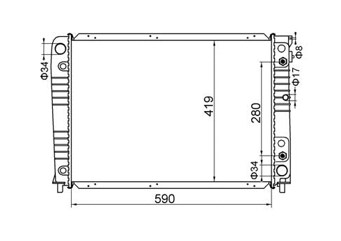 Volvo 940 Radiator / VL34016